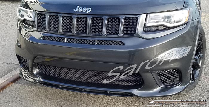 Custom Jeep Grand Cherokee  SUV/SAV/Crossover Front Bumper (2014 - 2021) - $980.00 (Part #JP-022-FB)